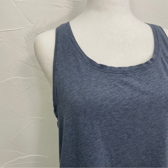 Lululemon Love Tank *Pleated Heathered Code Blue - Picture 7 of 10
